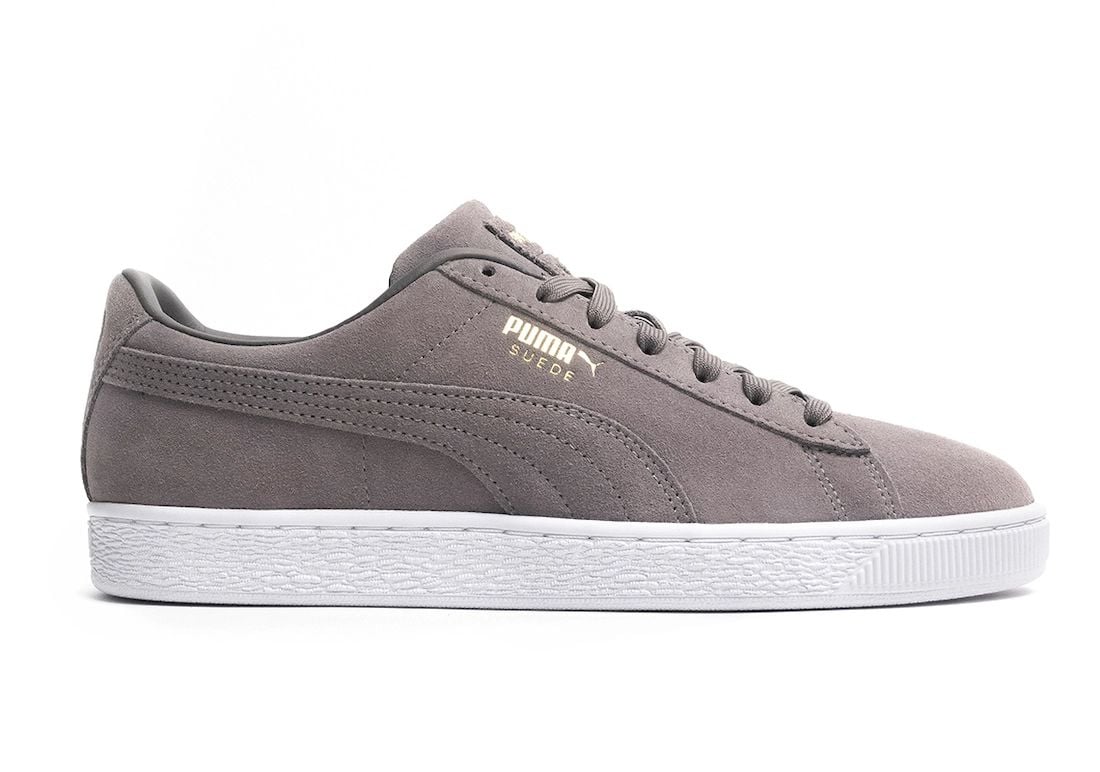 gray suede puma shoes