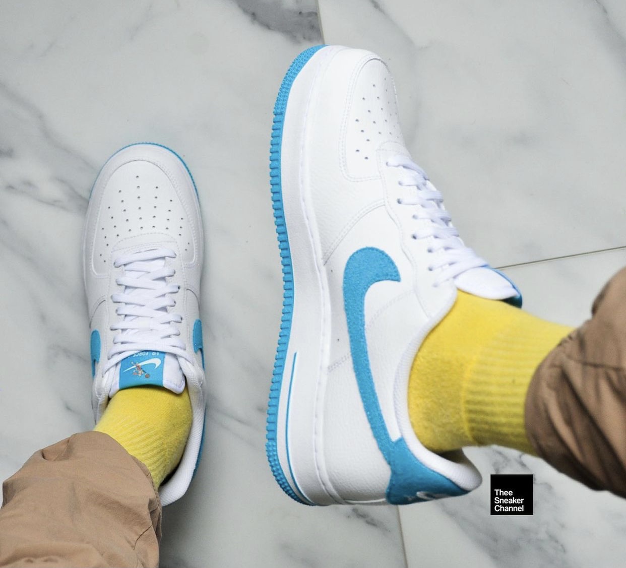 Space Jam Nike Air Force 1 Low Hare On-Feet