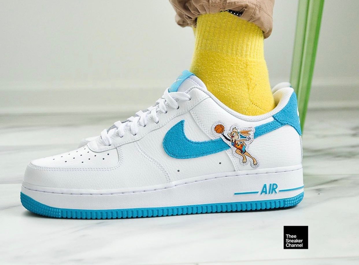 Space Jam Nike Air Force 1 Low Hare On-Feet
