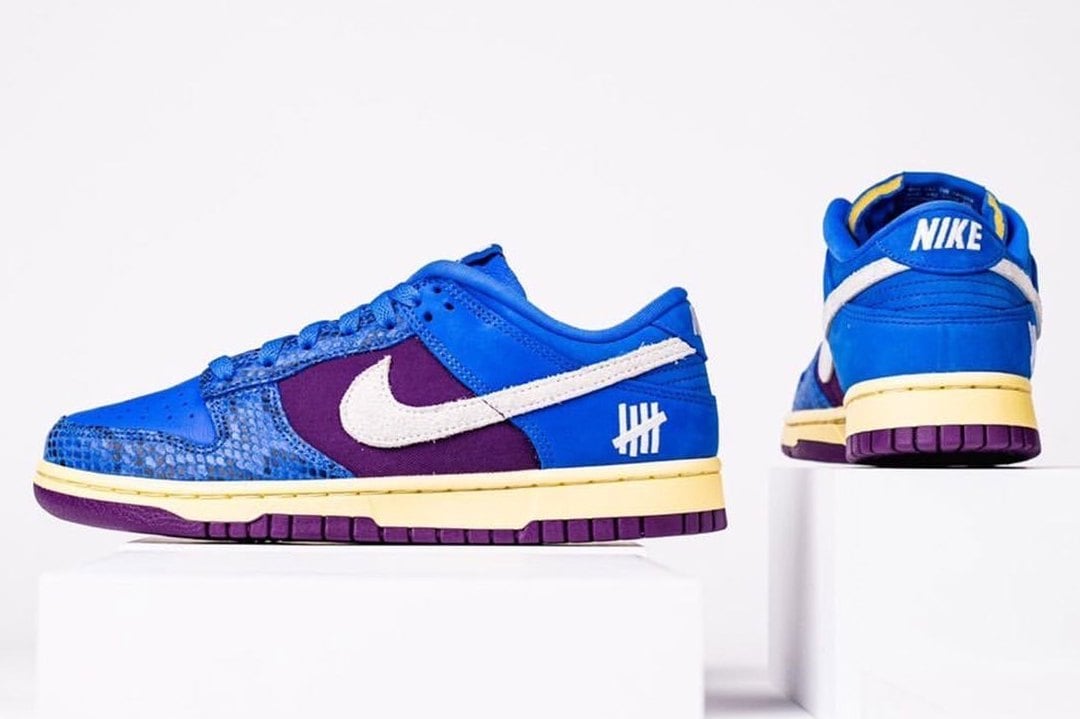 Undefeated Nike Dunk Low Blue Purple DH6508-400 Release Date