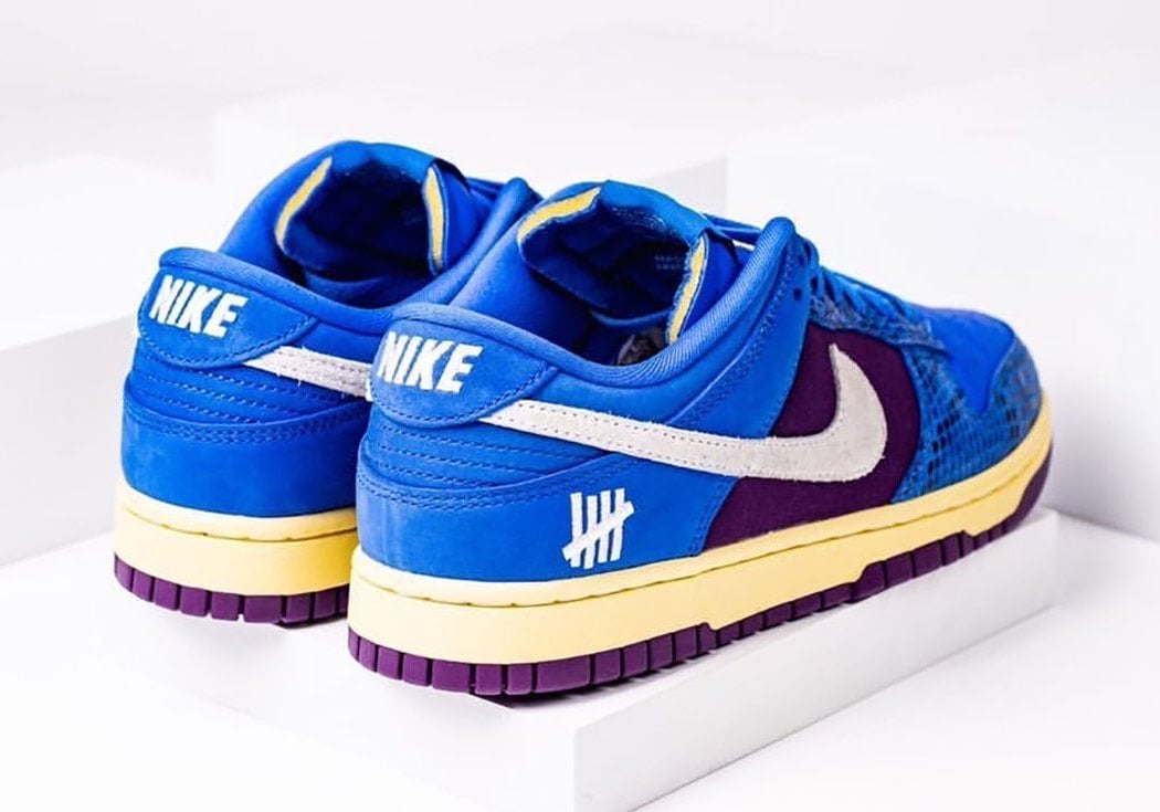 Undefeated Nike Dunk Low Blue Purple DH6508-400 Release Date