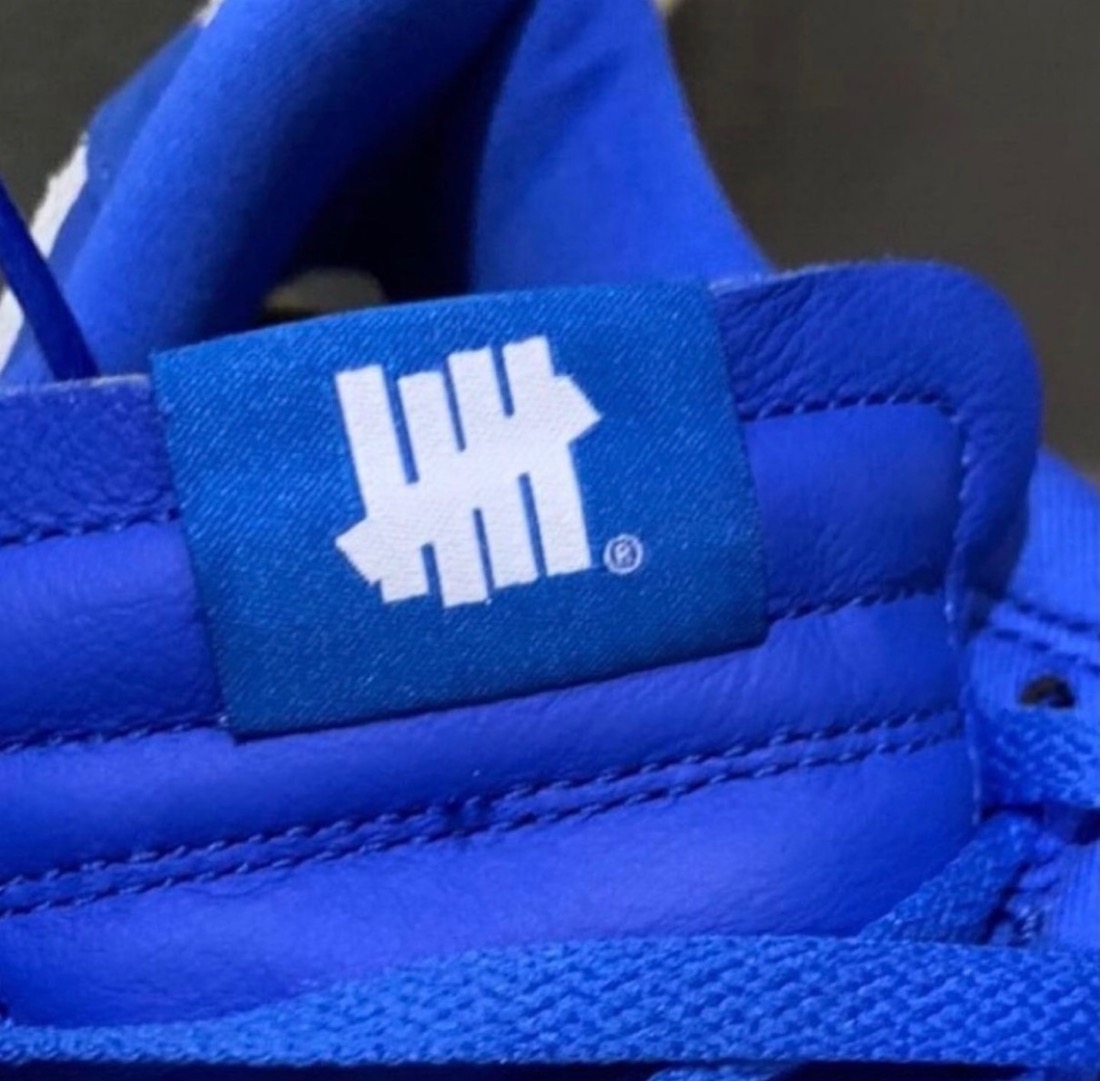 Undefeated Nike Dunk Low Blue Purple Dunk vs AF1 Release Date