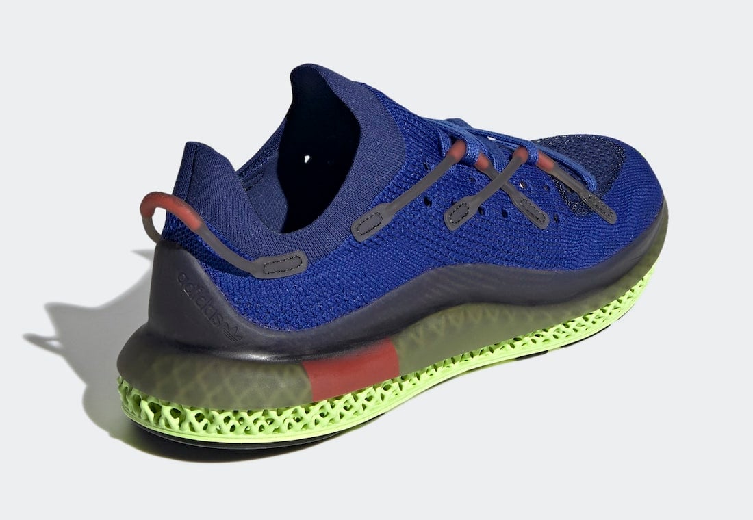 adidas 4D Fusio Bold Blue Flash Yellow H04509 Release Date Info