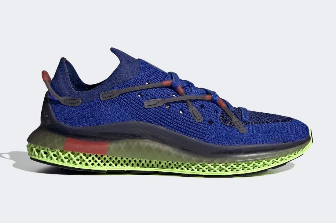 adidas 4D Fusio Bold Blue Flash Yellow H04509 Release Date Info