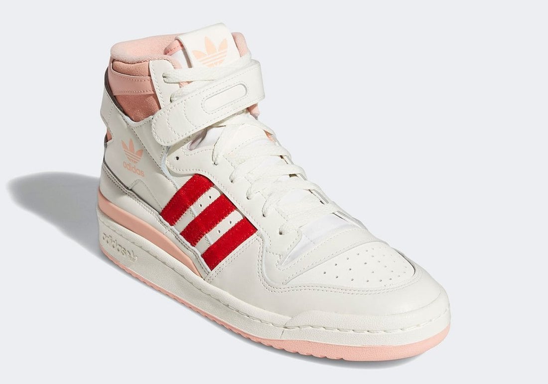 adidas Forum 84 High Pink Glow Vivid Red H01670 Release Date Info