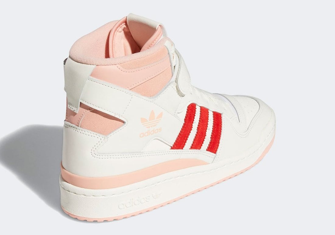 adidas Forum 84 High Pink Glow Vivid Red H01670 Release Date Info