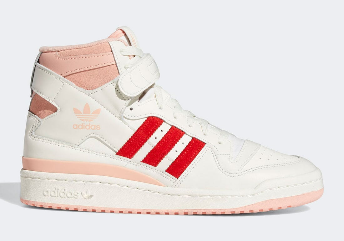 adidas Forum 84 High Now Available in Pink Glow and Vivid Red