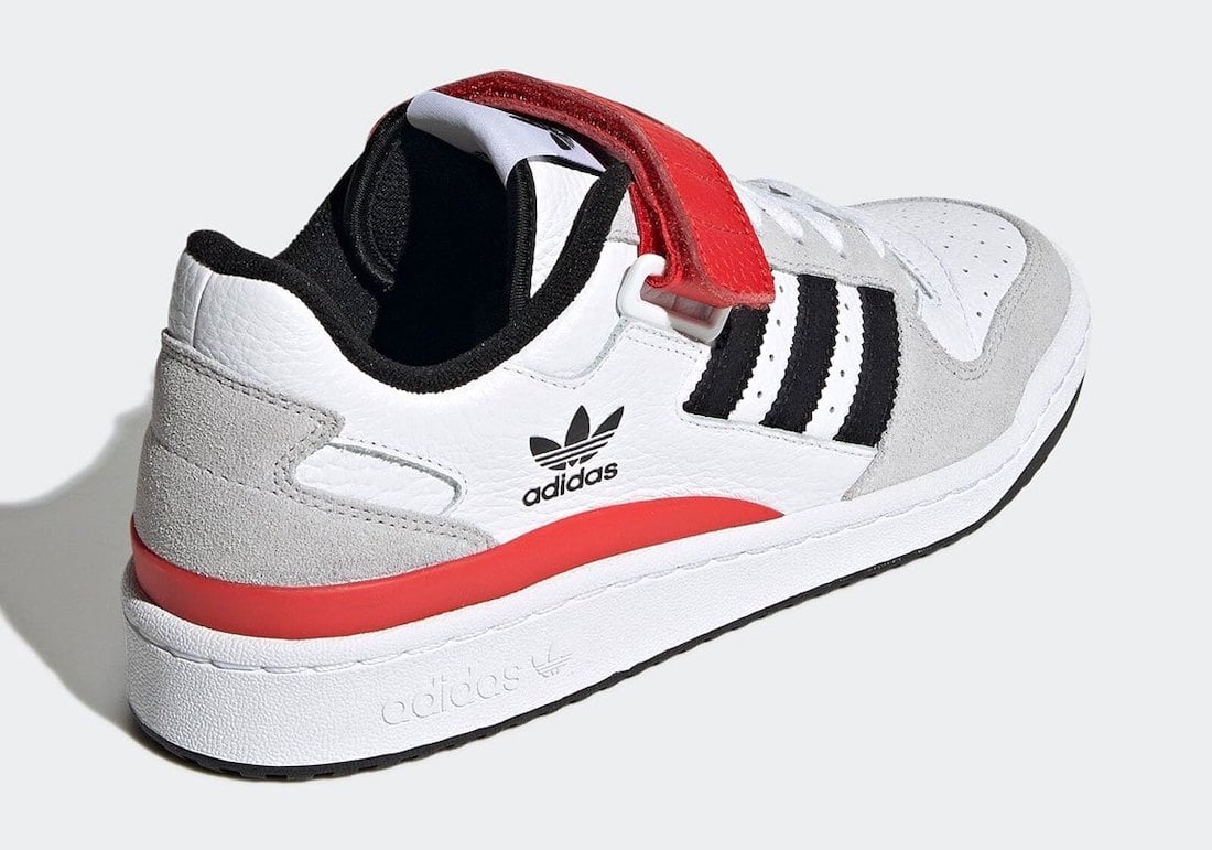 adidas Forum Low White Grey Black Red GY3249 Release Date Info