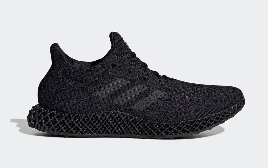 adidas Futurecraft 4D in ‘Triple Black’ Releasing Soon