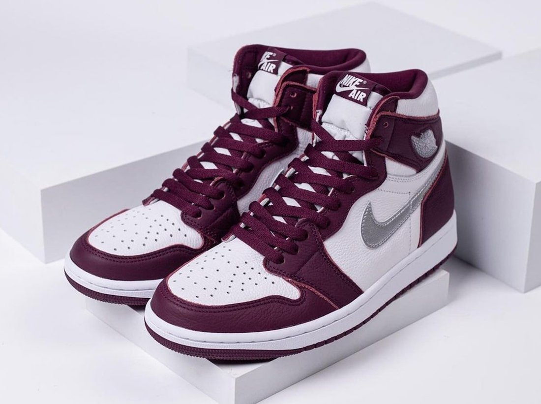 Air Jordan 1 Bordeaux 555088-611 Release Info