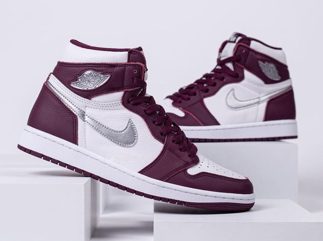 Air Jordan 1 Bordeaux 555088-611 Release Info