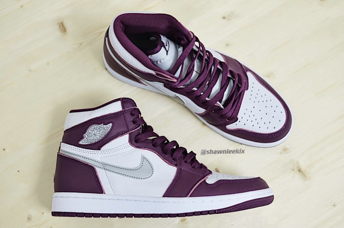 Air Jordan 1 High OG Bordeaux 555088-611 Release Date