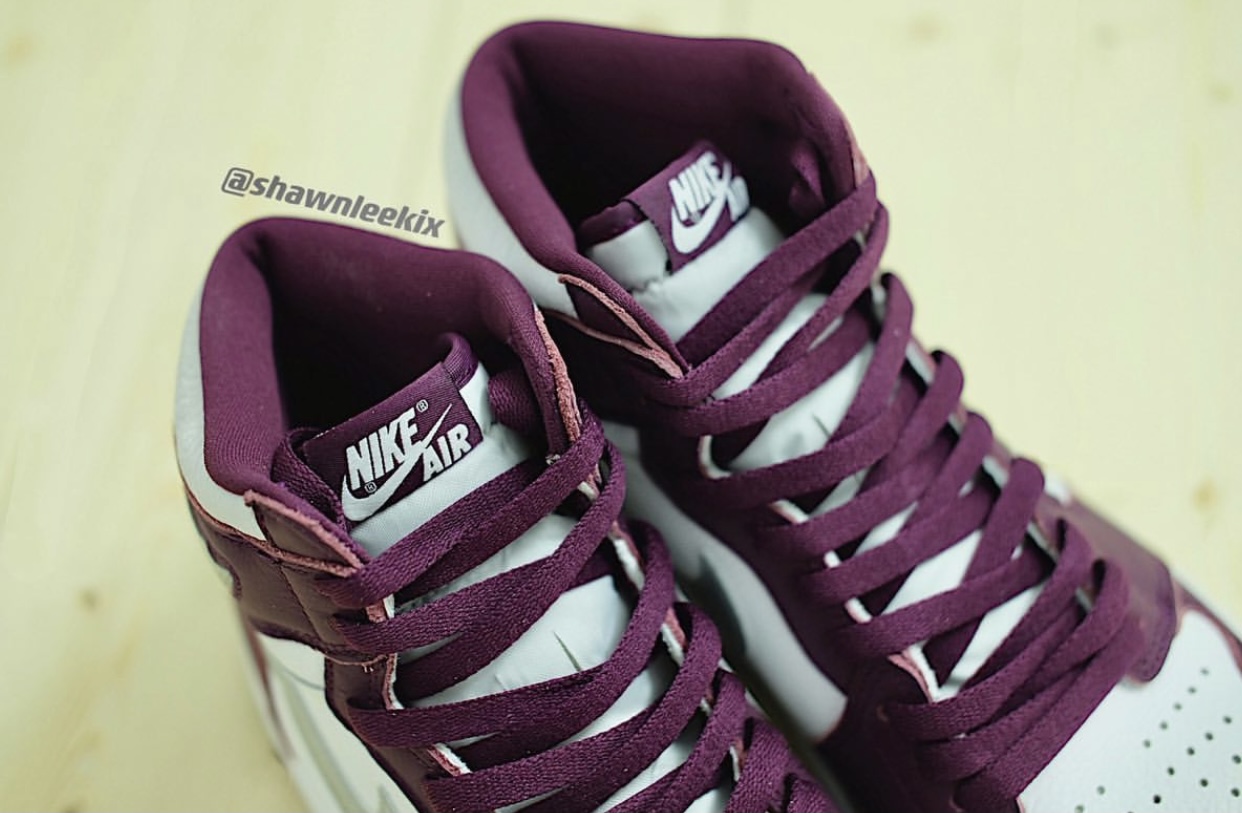 Air Jordan 1 High OG Bordeaux 555088-611 Release Date