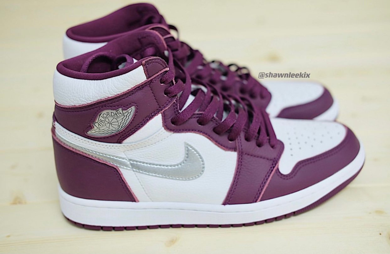 Air Jordan 1 High OG Bordeaux 555088-611 Release Date