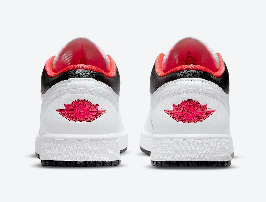 Air Jordan 1 Low GS Chicago Home White Black Red 553560-160 Release Date Info