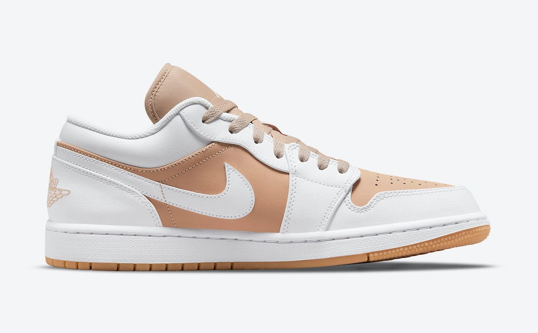 Air Jordan 1 Low White Tan Gum DN6999-100 Release Date Info