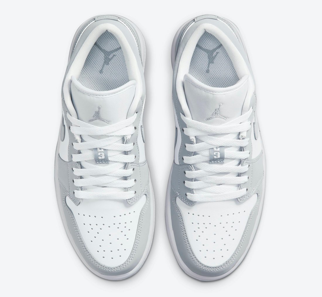 Air Jordan 1 Low Wolf Grey WMNS DC0774-105 Release Date Info