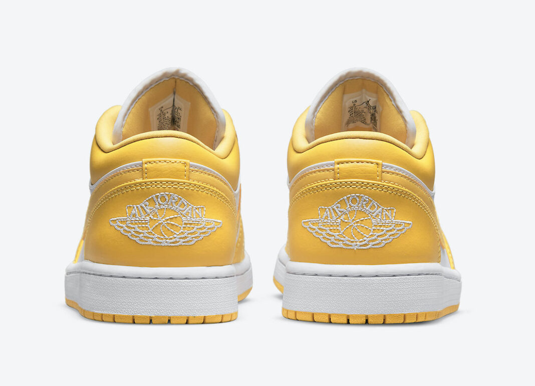 Air Jordan 1 Low Yellow White 553558-171 Release Date Info | SneakerFiles