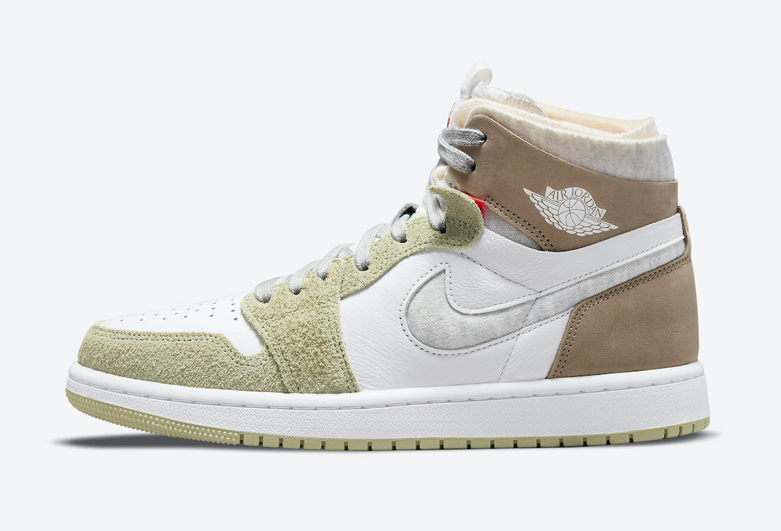 Air Jordan 1 Zoom CMFT Olive Aura CT0979-102 Release Date Info