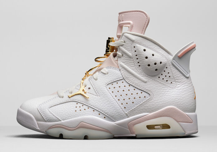 Air Jordan 6 WMNS Gold Hoops DH9696-100 Release Date Info | SneakerFiles