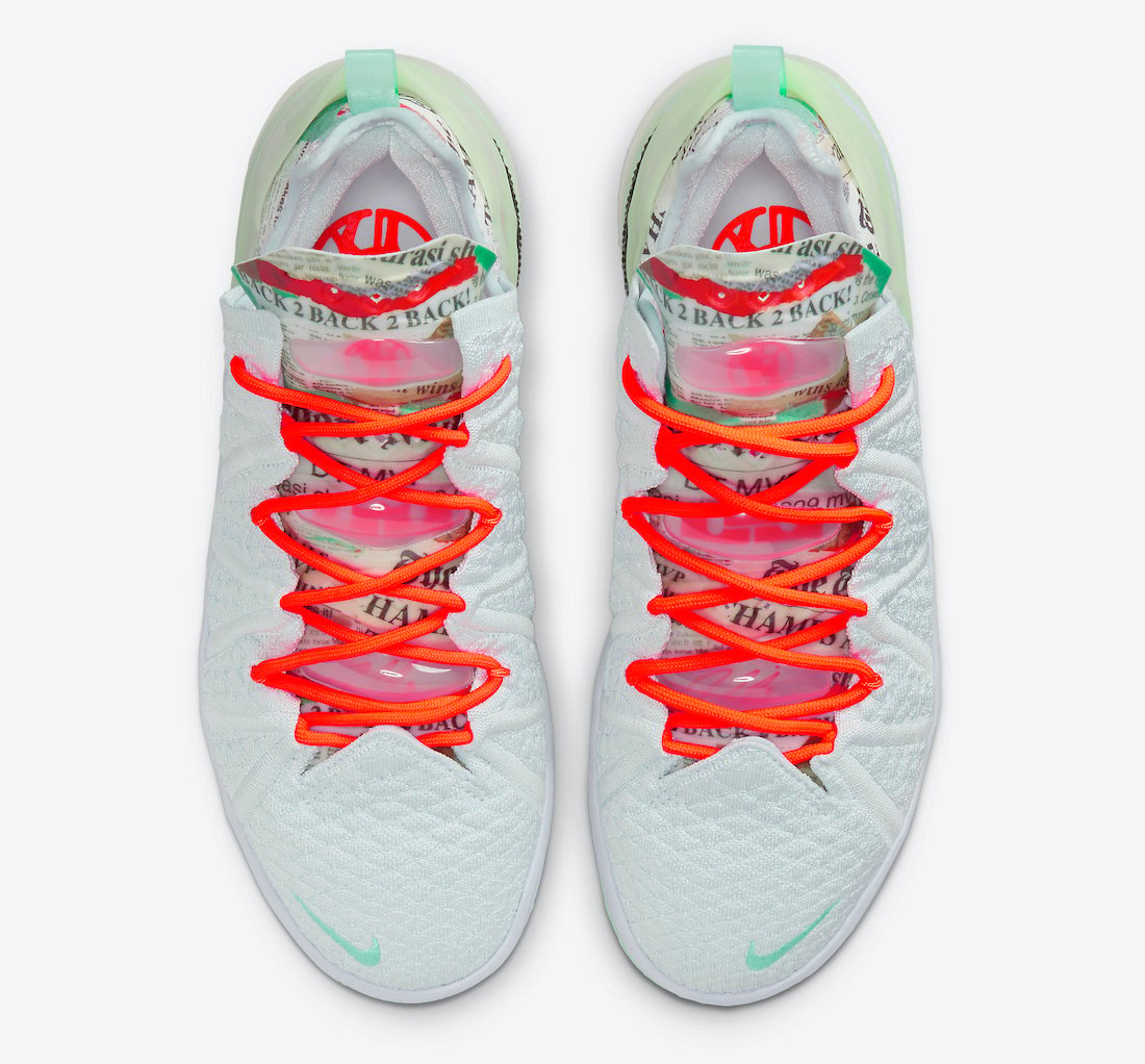 Diana Taurasi Nike LeBron 18 Goat CQ9283-401 Release Date Info