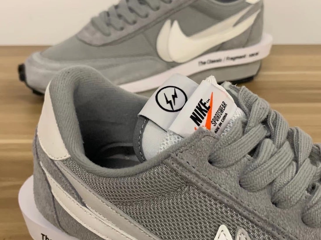 Fragment Sacai Nike LDWaffle Wolf Grey DH2684-001 Release Date