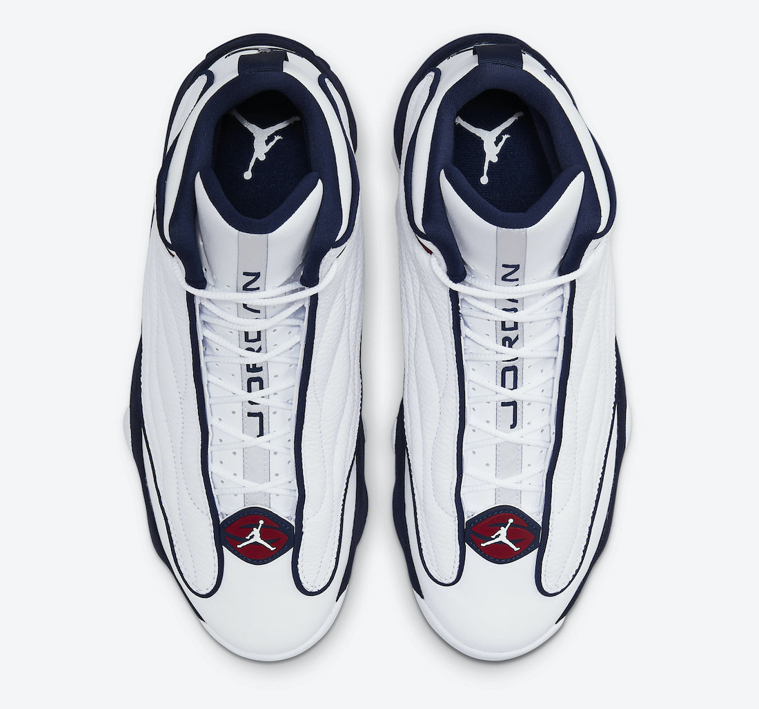 Jordan Pro Strong USA White Navy Red DC8418-002 Release Date Info