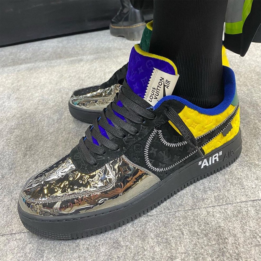 Louis Vuitton Nike Air Force 1 Low Release Date Info