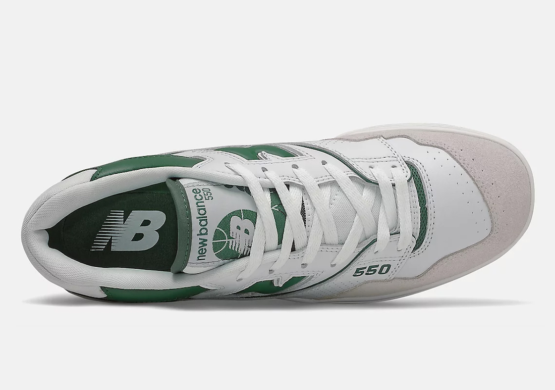 New Balance 550 White Green BB550WT1 Release Date Info