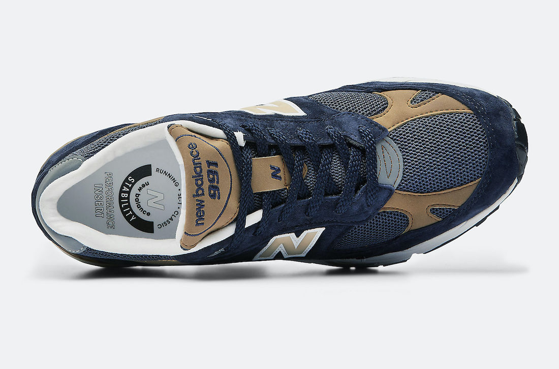 New Balance 991 Made in UK Navy Sand M991DNB Release Date Info