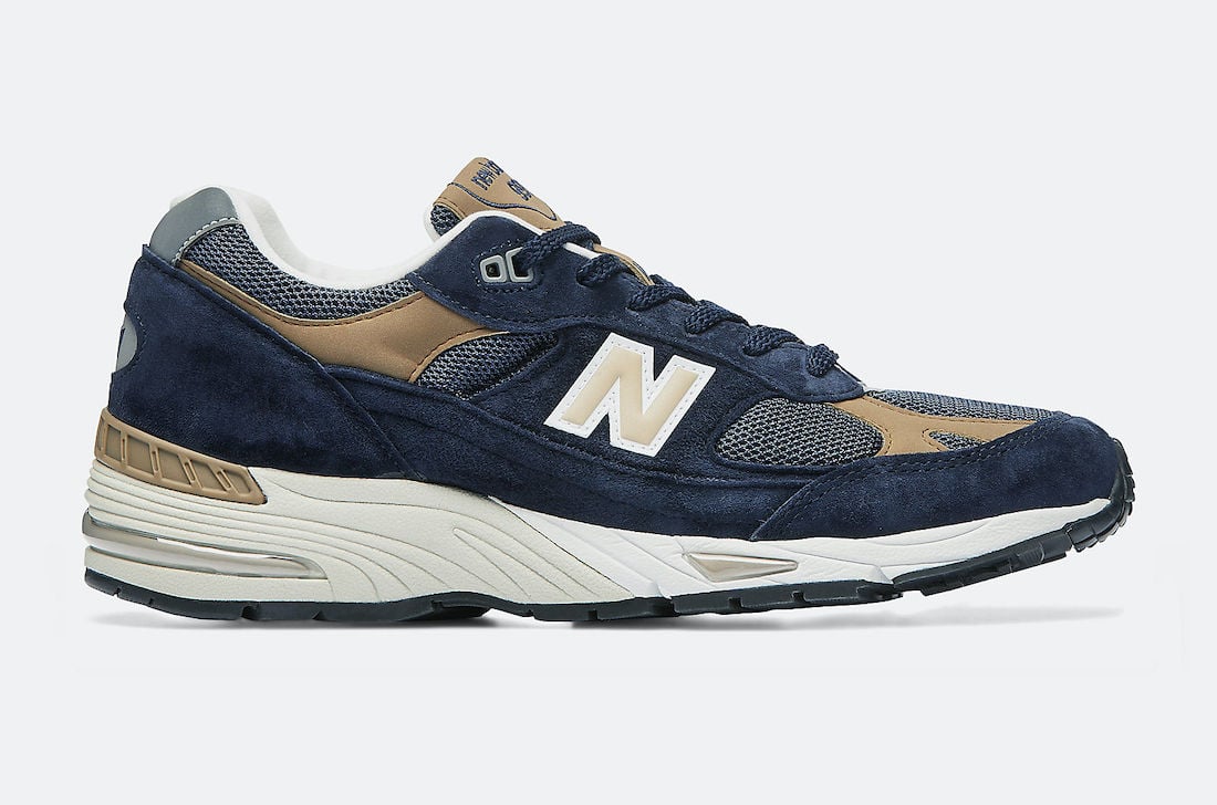 New Balance 991 ‘Made in UK’ in Navy and Sand Now Available