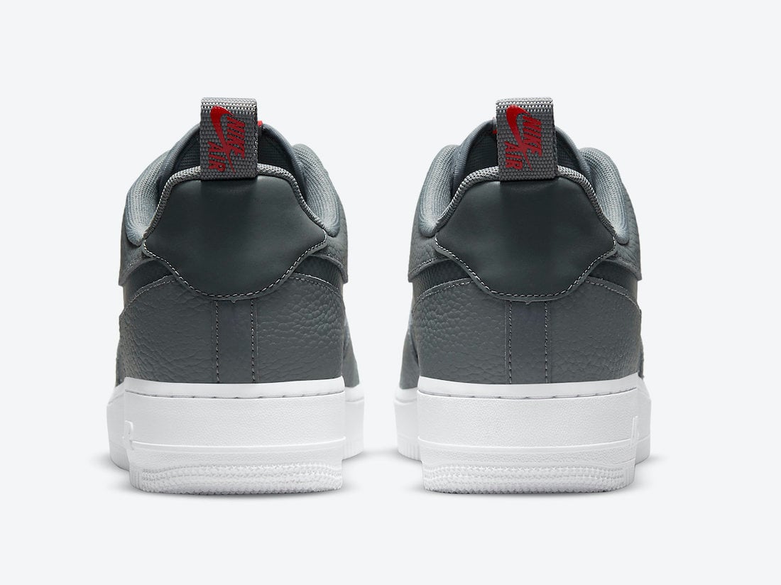 Nike Air Force 1 Low Grey Red DN4433-001 Release Date Info