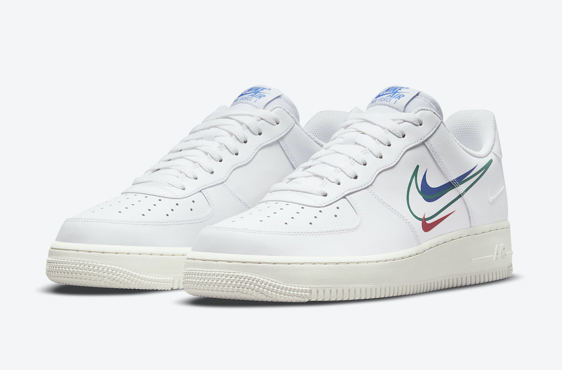 Nike Air Force 1 Low Multi Swoosh DM9096-101 Release Date Info