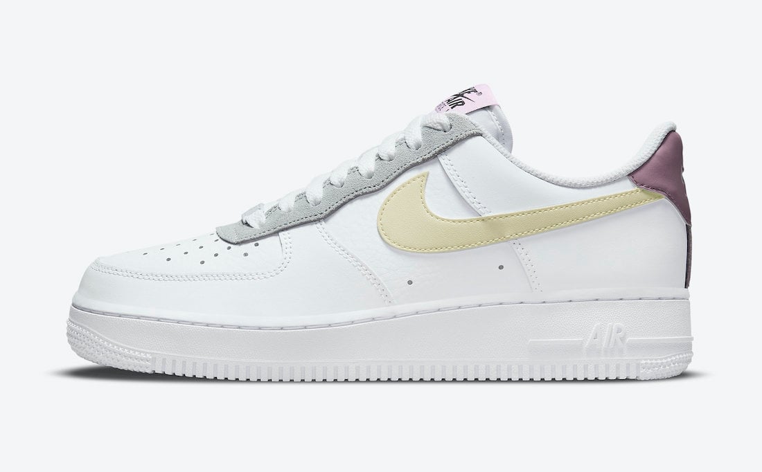 Nike Air Force 1 Low White Yellow Purple DN4930-100 Release Date Info