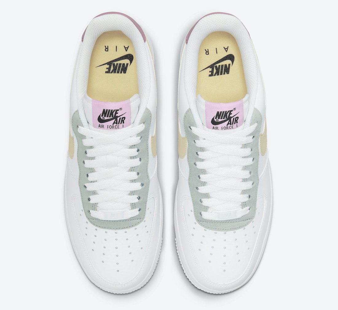 Nike Air Force 1 Low White Yellow Purple DN4930-100 Release Date Info Nike Air Force 1 Low White Yellow Purple DN4930-100 Release Date Info