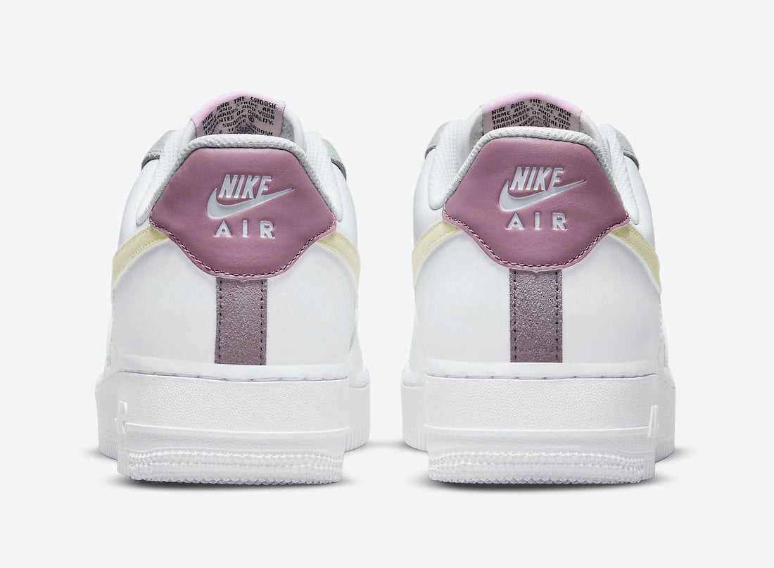 Nike Air Force 1 Low White Yellow Purple DN4930-100 Release Date Info