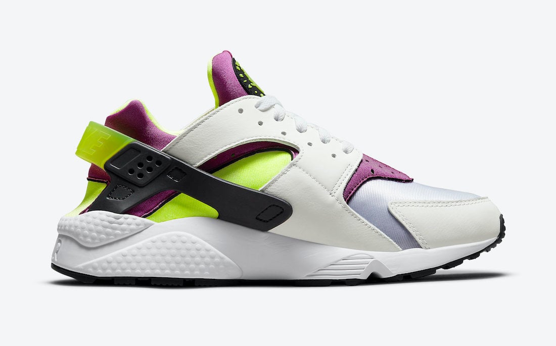 Nike Air Huarache Magenta Neon Yellow DD1068-104 Release Date Info