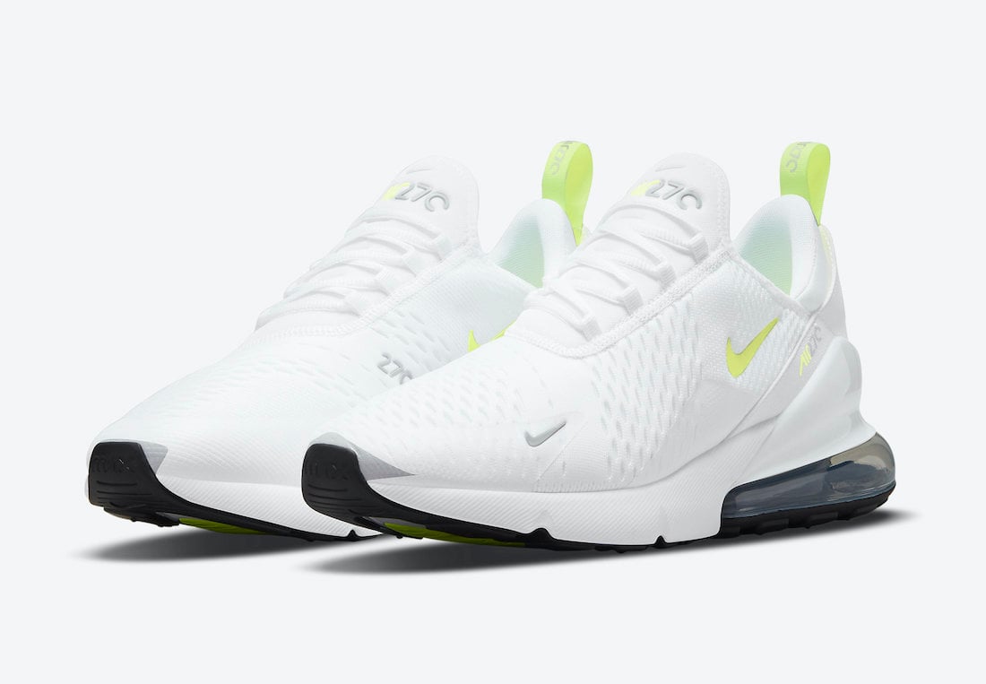 Nike Air Max 270 White Volt DN4922-100 Release Date Info