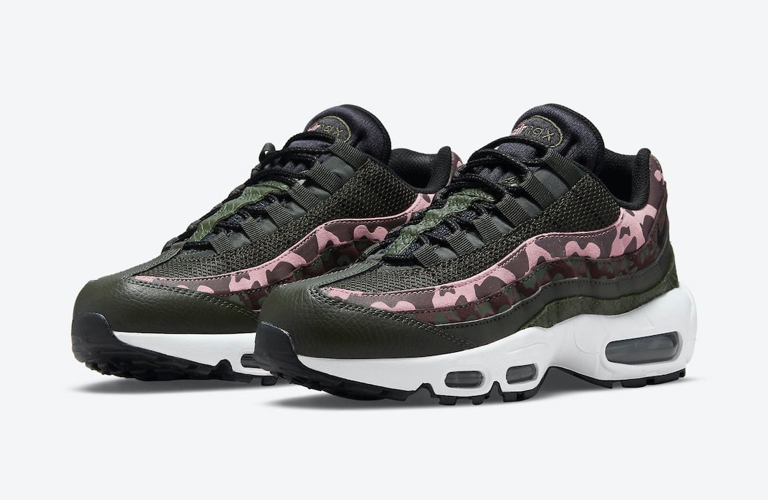 Nike Air Max 95 ‘Camo’ in Pink and Olive