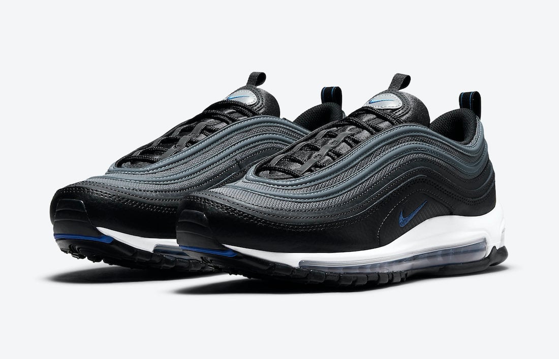 Nike Air Max 97 Black Metallic Silver Racer Blue DM9105-001 Release Date Info