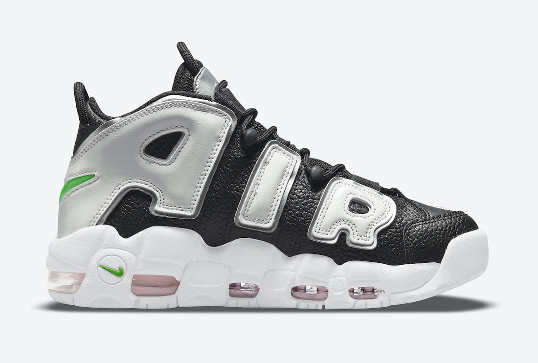 Nike Air More Uptempo Black White Silver DN8008-001 Release Date Info