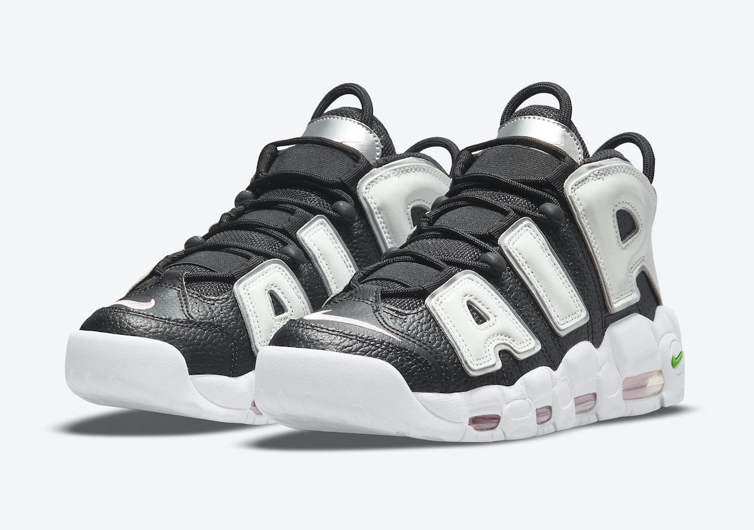 Nike Air More Uptempo Releasing in Black, White, and Silver