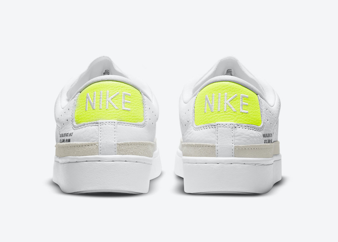 Nike Blazer Low X White Volt DN6995-100 Release Date Info