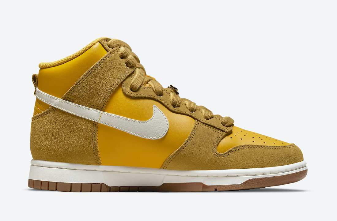 Nike Dunk High First Use University Gold DH6758-700 Release Date Info