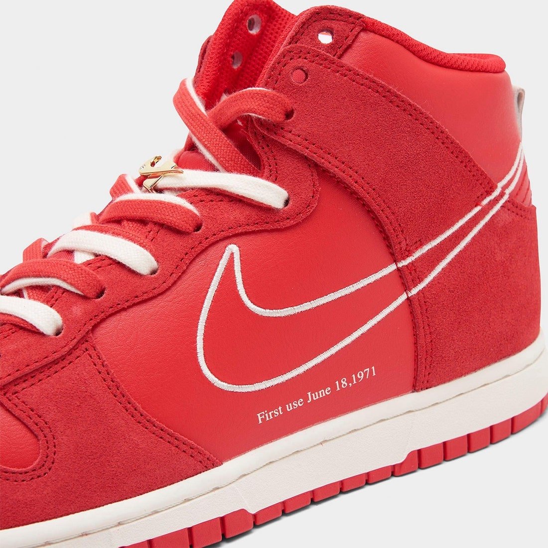 Nike Dunk High First Use University Red Sail DH0960-600 Release Date Info