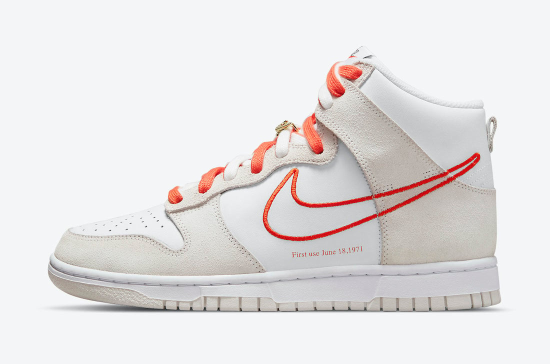 Nike Dunk High First Use White Orange DH6758-100 Release Date Info