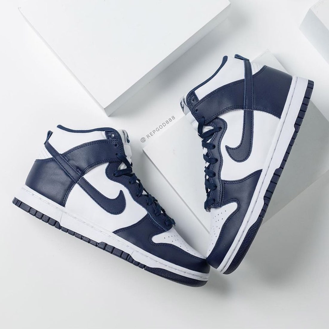 Nike Dunk High Midnight Navy DD1399-104 Release Info