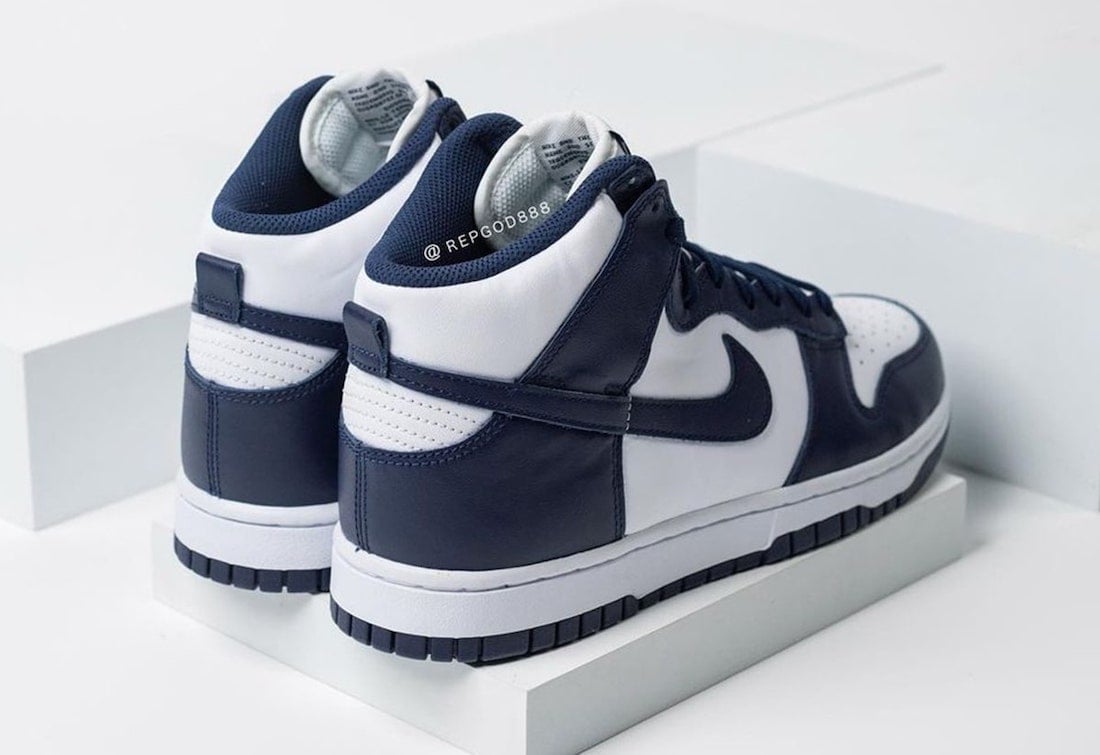 Nike Dunk High Midnight Navy DD1399-104 Release Info