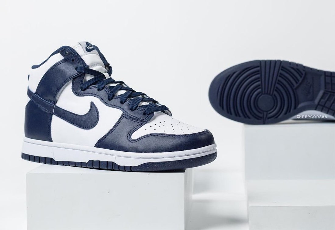 Nike Dunk High Midnight Navy DD1399-104 Release Info