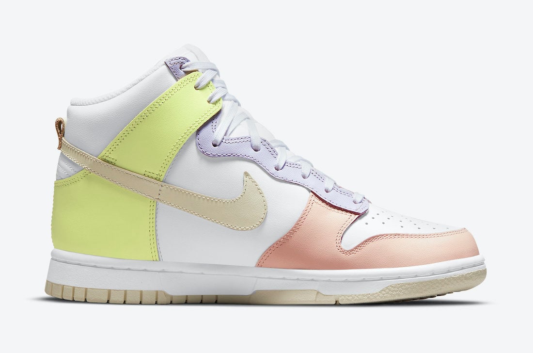 Nike Dunk High White Cashmere Lemon Twist DD1869-108 Release Date